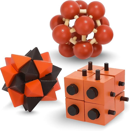 Sharp Brain Zone Teaser Puzzle 3Pcs