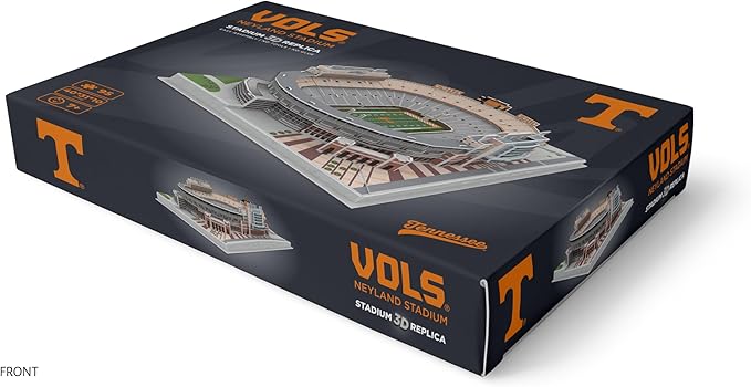 Pro Lion 3D Jigsaw Puzzle of Tennessee Volunteers Stadium - 95 Pieces | 2 Hour Build Time | Home of Tennessee Volunteers | NCAA College Football Gifts for Boys, Men & Kids Aged 8 & Up | Sports Fans