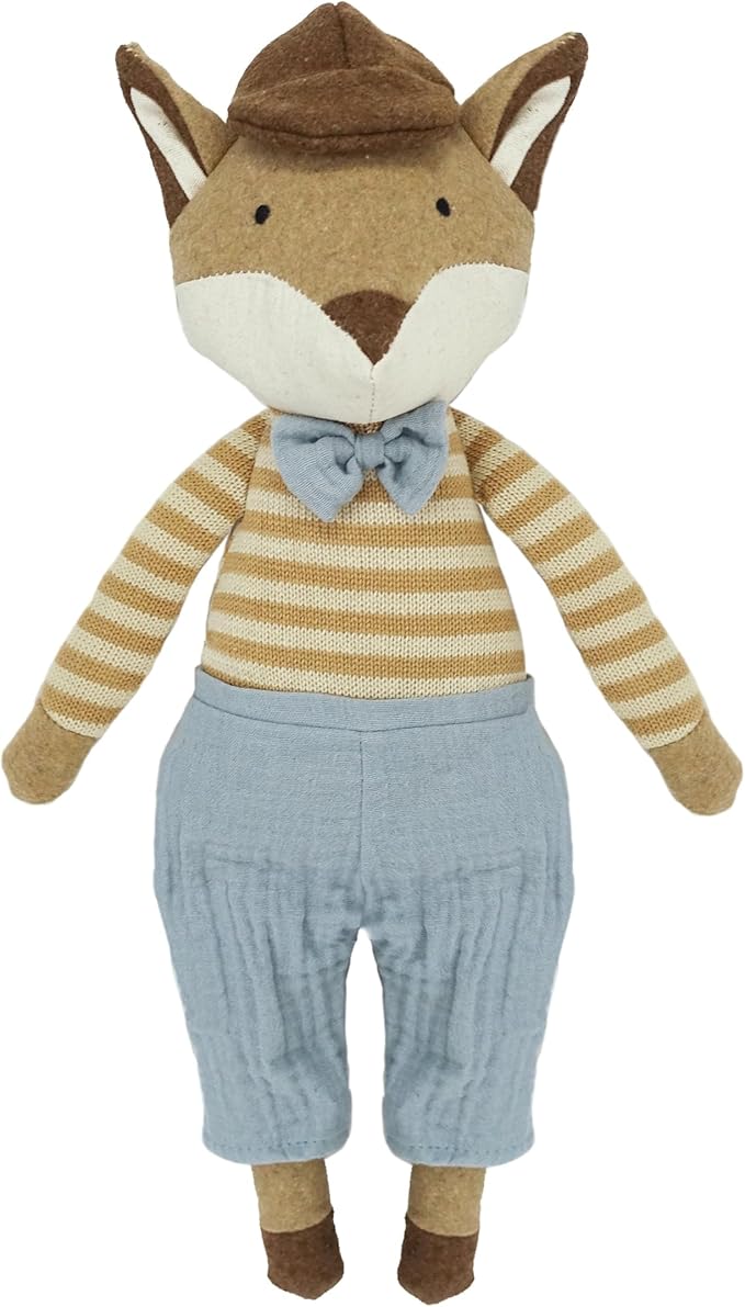 MON AMI Felix The Fox Stuffed Doll – 16”, Soft Plush Animal Doll, Use as Toy / Room Decor, Woodland Toys