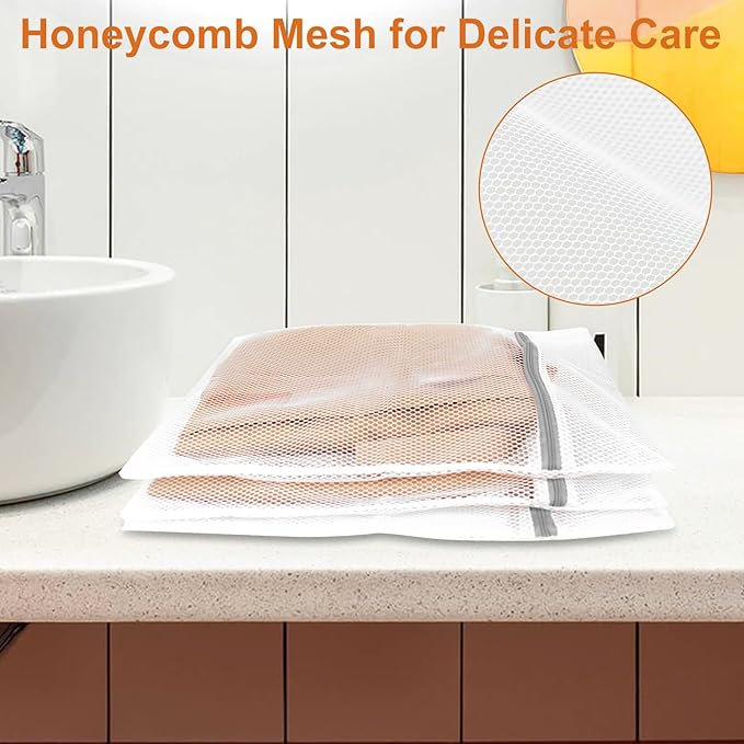 3+3 Pack laundry room organization - Dryer Sheet Holder, Laundry Pods Container, Clear Laundry Detergent Dispenser with Scoops Labels and Mesh Laundry Bags