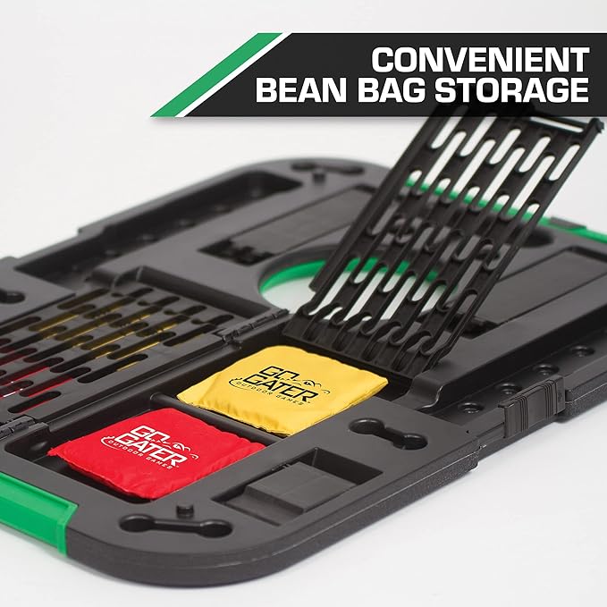 EastPoint Sports Go! Gater Cornhole – Light-Up and Travel Versions – Easy Storage & Light-Weight – Perfect for Outdoor and Indoor Play