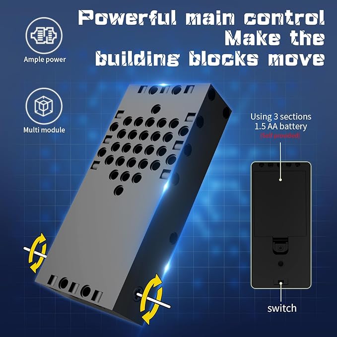 5 in 1 STEM Robot Building Kit, APP & Remote Control Robotics Building Toys, 705 Pcs DIY Building Robot/RC Car/Tank with Light, Building Toy Gifts for Boys Girls Kids 8-16 Science Learning