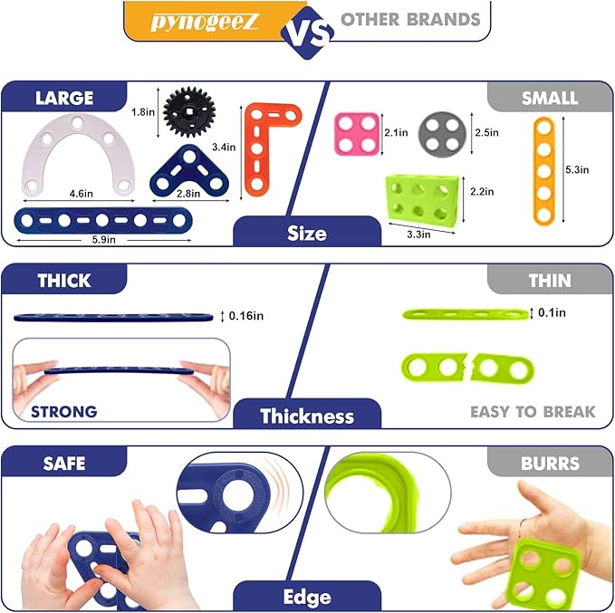 Building Toys Kits 152 Piece STEM Toys Erector Set for Boys Creative Construction Engineering Fun Educational Building Blocks Set for Boys and Girls Ages 6 7 8 9 10 11 12 Year Old, Best Toy Gift