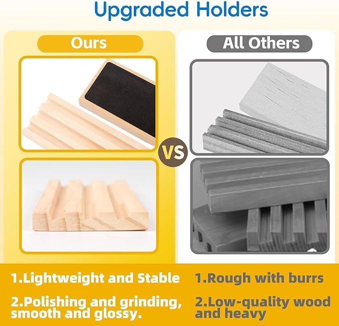 Deluxe Rummy Cube Game Set 6-8 Players with 8 Wooden Racks & 240 Rummy Tiles | Travel & Family Board Game for Adults and Kids