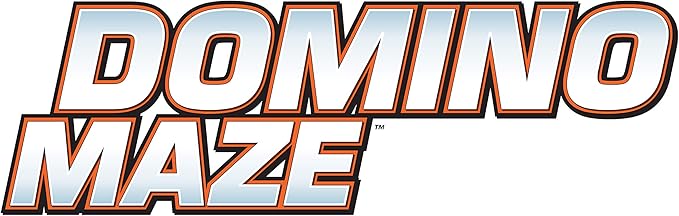 Think Fun 44001012 ThinkFun Domino Maze STEM Toy and Logic Game for Boys and Girls Age 8 and Up - Combines the Fun of Dominos With the Challenge of a Puzzle