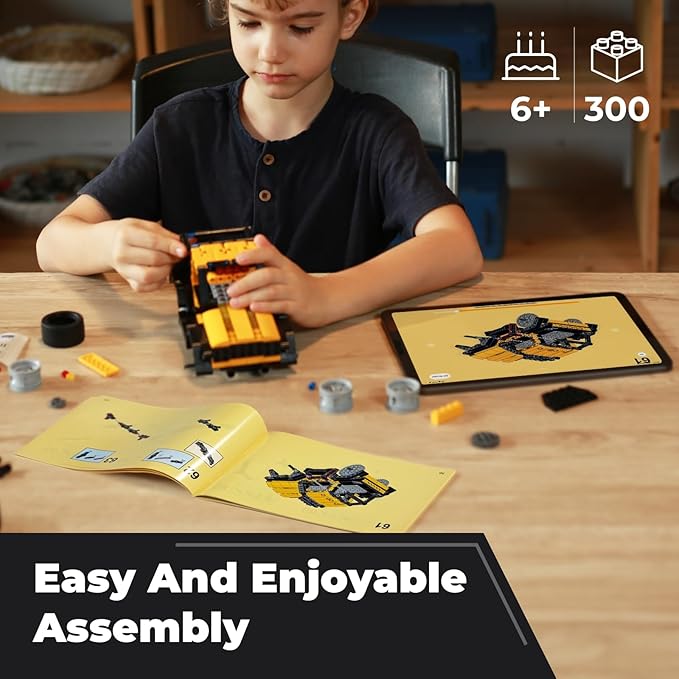 Robot R Smart Robot Building Kit with Storage Box, 4-in-1 Programmable App Remote Control Off Roader Car Toy, Authentic and Functional Design, Coding Gifts for 6 7 8 9 10 11 12 Years Old Kids