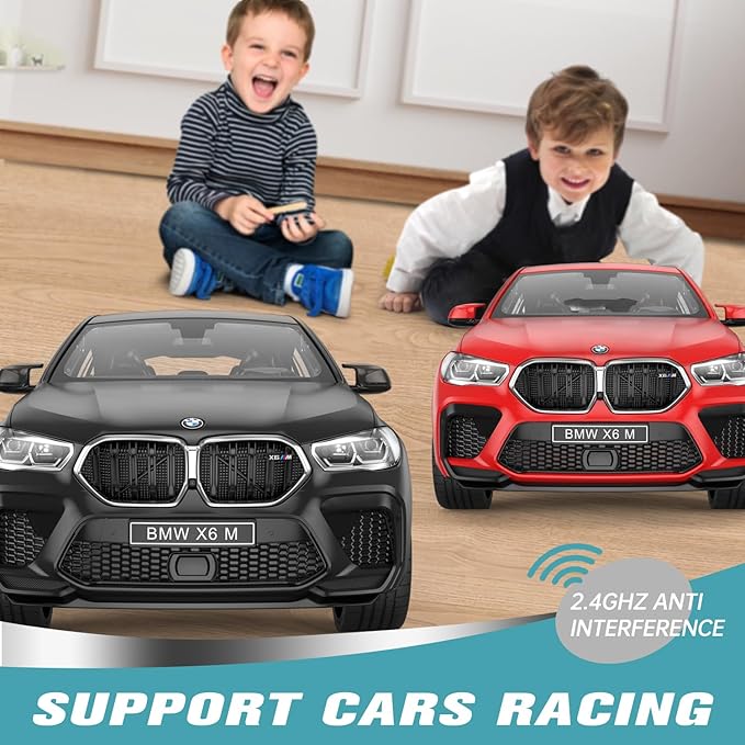 RASTAR BMW RC Car 1/14 BMW X6 M RC Toy Car BMW Remote Control Car for Kids 2.4Ghz