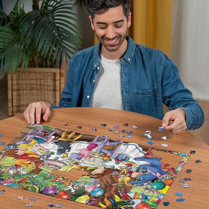Ravensburger Disney Collector's Edition Winnie The Pooh 1000 Piece Jigsaw Puzzle for Adults - 12000385 - Handcrafted Tooling, Made in Germany, Every Piece Fits Together Perfectly