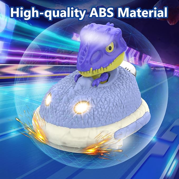 Remote Control Bumper Car, Race Car Toddler Toys with LED Lights&Music, RC Battle Stunt for Kids, Boys and Girls, 2 Pack