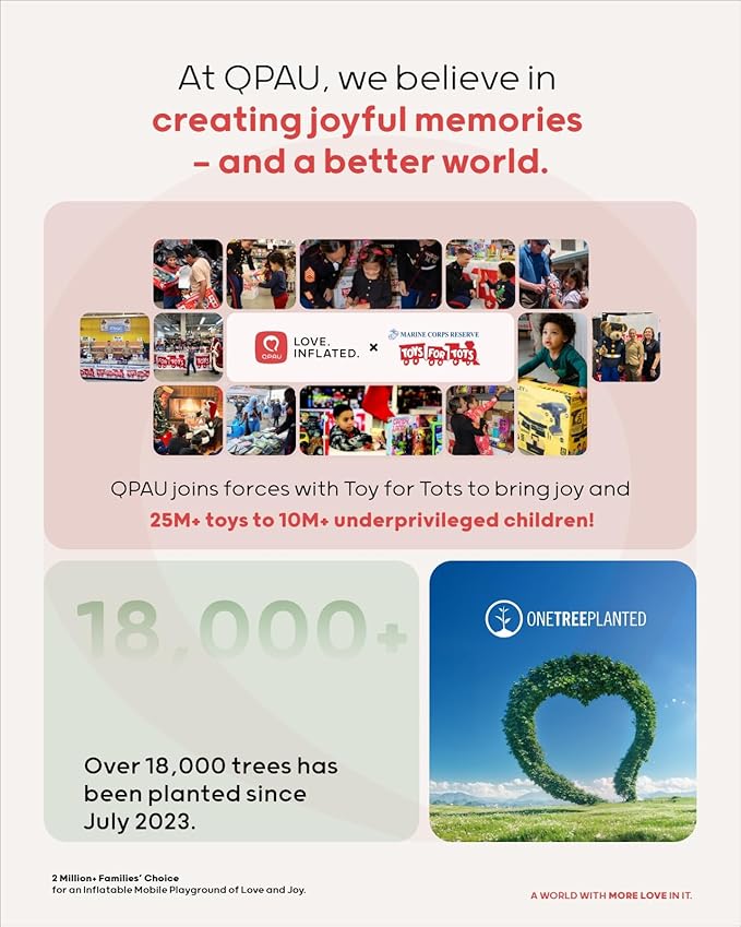 QPAU Inflatable Tank Pool Float for Adults & Kids – Ride-On Camouflage Floaty with Water Cannon, Swim Raft Toy for Boys Girls Ages 6+, Lake Beach Backyard Party Floaties