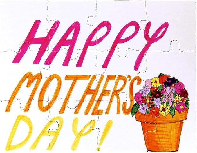 12 Blank Jigsaw Puzzles– 8.5 x 11 Inch, 12 Pieces Each – Hygloss DYI Party invites, Perfect for Decorating, Kids' Activities, Arts & Crafts or Party Favors - Puzzle Pieces to Draw On for Crafts