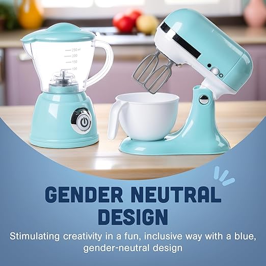 Constructive Playthings My Kitchen Series, Kids Blender Toy, Play Mixer for Imaginative Play, Learning Toy for Children Ages 3+