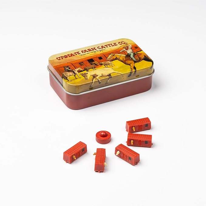 Remarkable Railcars - Deluxe Board Game Train Set | Upgraded Player Pieces for Ticket to Ride and Other Adult, Family, and Kids Train Board Games