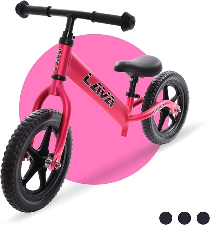 Balance Bike - Lightweight Aluminium Toddler Bike for 2, 3, 4, and 5 Year Old Boys and Girls - No Pedal Bikes for Kids with Adjustable Handlebar and Seat, EVA Tires - Training Bike