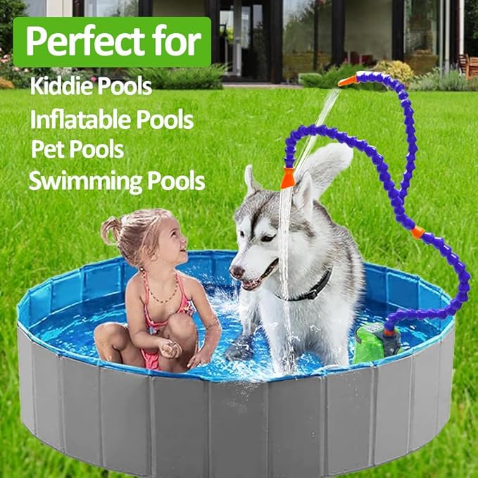 2025 Newly Upgraded Water Table Pump Toys for Kids, Fun Swimming Pool Toys for Kids, 2 Way Pump Water Table for Toddlers 2+, Play Water Table Accessories