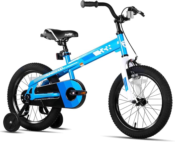 JOYSTAR Whizz Kids Bike 12 14 16 18 Inch Kids' Bicycle for Toddler and Kids Ages 2-9 Years Old, BMX Style Boys Bike with Training Wheels, Children Bicycles, Multiple Colors