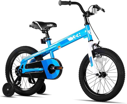 JOYSTAR Whizz Kids Bike 12 14 16 18 Inch Kids' Bicycle for Toddler and Kids Ages 2-9 Years Old, BMX Style Boys Bike with Training Wheels, Children Bicycles, Multiple Colors