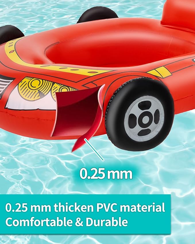 Pool Float Kids with Water Gun Toddler Swimming Toys Ages 3-8 Years Water Party