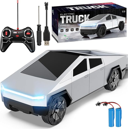 1:24 RC Car Toys - All Terrain High Speed Remote Control Car with Light and Loadspace, Electric Vehicle Toys for Kids, Gifts for Kids, Boys and Girls