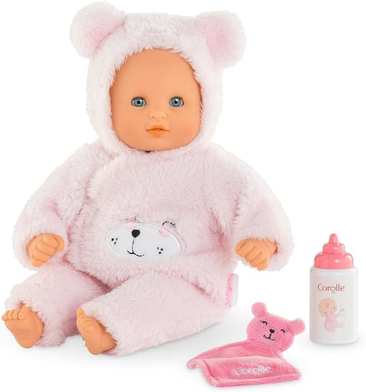 Corolle My First Baby Doll Cuddly Teddy Bear 12 Inch Soft Plush Toy for Toddlers and Kids Ages 18 Months and Up
