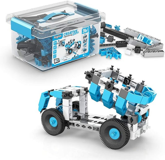 Engino Creative Engineering Stem Toys, 20 Multi Model Set, Educational Playset for Kids 7+, Construction Toys for Inventors, Gift for Boys & Girls