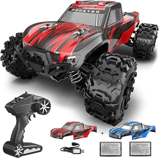 25MPH Fast RC Car for Boys – 1:18 Scale Off-Road 4x4 Rock Crawler, Waterproof All-Terrain Truck with 2.4GHz Control & Extra Battery