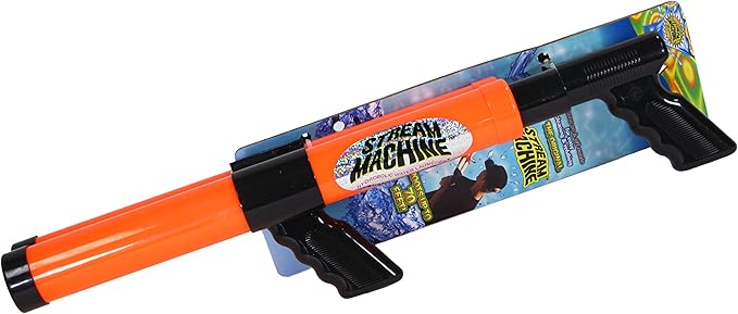 Stream Machine Water Gun Launcher - Double Barrel Water Blaster - Squirt Gun for Outdoor Games - Swimming Pool Toys (Colors Vary)