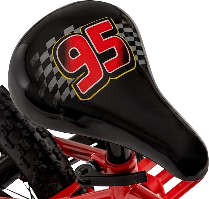 Huffy Disney and Marvel 12/16 Inch Boy's Bike for Kids, Multiple Color Options and Designs Available, Ideal for Ages 3+ Years Old, Removable Training Wheels, Adjustable Seat, Simple Coaster Brake