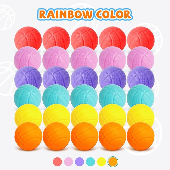 30 PingPong Balls for Pop and Catch Ball Game - Outdoor Indoor Game Activities for Boys & Girls,Birthday and Christmas Party Favors Gifts for Kids Ages 4 5 6 7 8 10 12+ Years Old and Adults