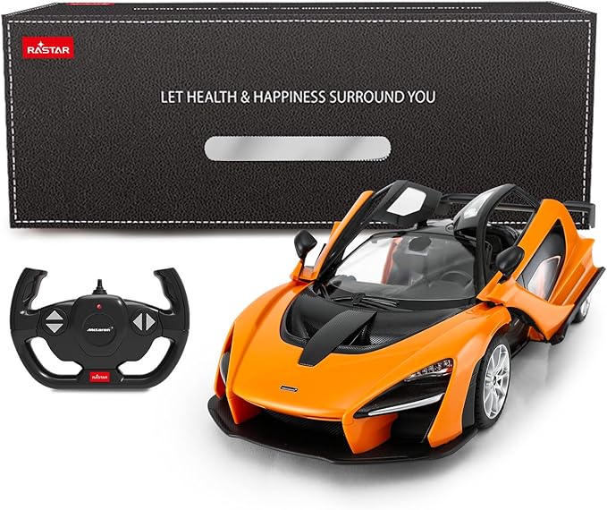RASTAR 1/14 McLaren Senna Remote Control Car, Toy McLaren RC Car Doors Open