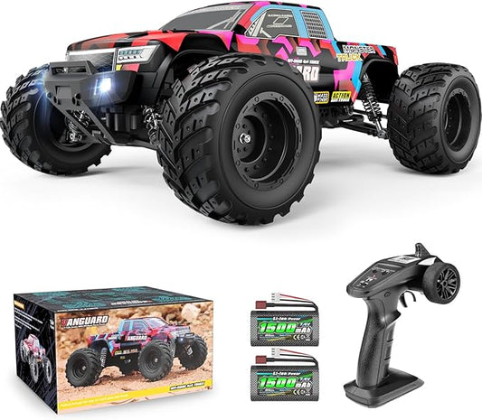 HAIBOXING 1:12 Scale RC Cars 903 RC Monster Truck, 38 km/h Speed Hobby Fast RC Cars for Kids and Adults Toy Gifts, 2.4 GHz 4WD Electric Powered Remote Control Trucks Ready to Run 40+ Min Playtime