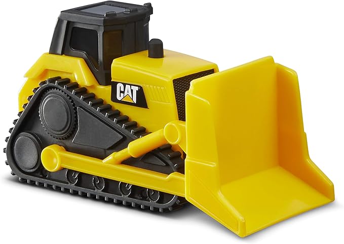 CAT Construction Little Machines 5-Pack – Includes Dump Truck, Front Loader, Bulldozer, Backhoe, and Excavator – 3” Mini Vehicles with Moving Parts – Ideal for Kids Ages 3+