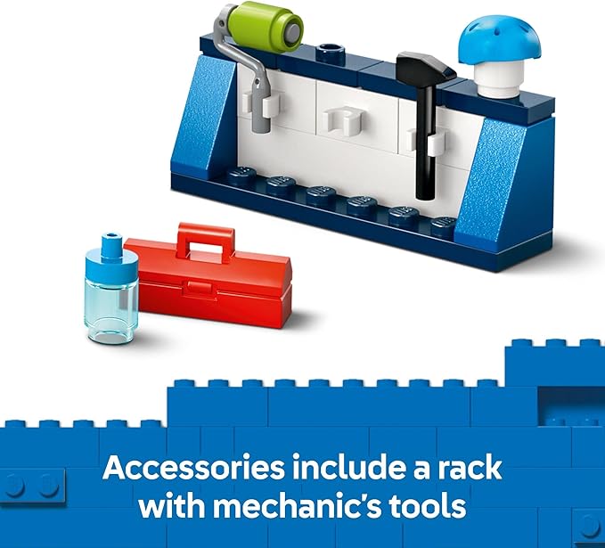 LEGO City No Limits: Race Car Ramp Track Toy - Building Toy for Kids, Boys and Girls, Ages 6+ - Soap Box Car Ramp for Racing with 2 Cars, 4 Minifigures, and Buildable Ramp - Gift Idea - 60460