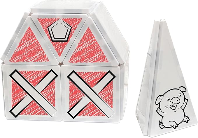 CreateOn Crayola Doodle PIP Magnetic Tiles, Mini Building Set for Kids, Magnetic Tiles, Kids’ Building Toys, STEM & Montessori Toys for Boys and Girls Ages 3+, 24-Piece Set (Doodle)