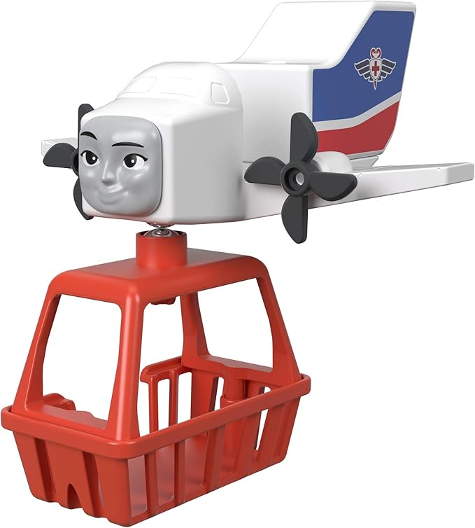 Thomas & Friends Wood Big World Adventures Set with Train Engine, Figures, a Vehicle and Accessories