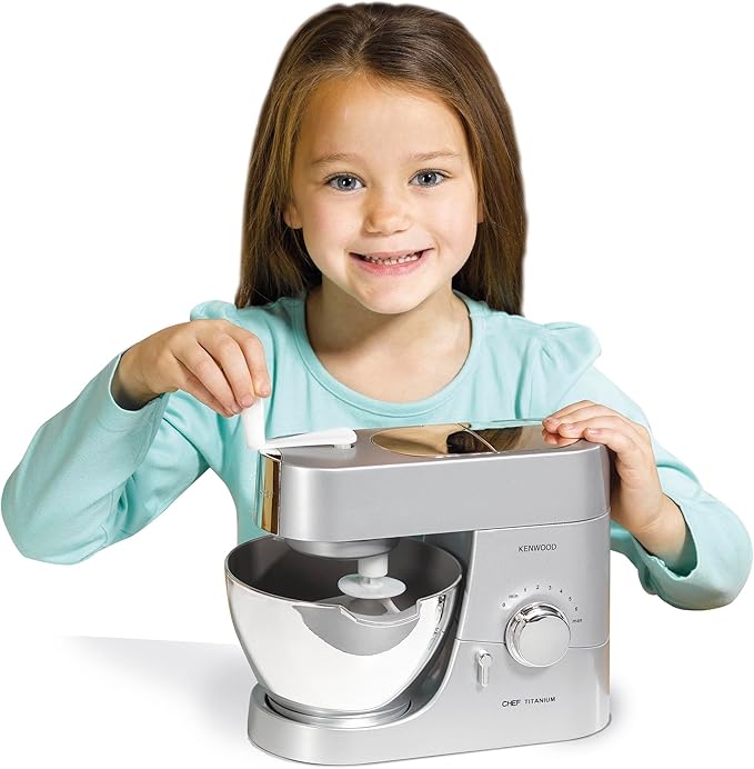 Casdon Kenwood Mixer | Toy Food Mixer for Children Aged 3+ | Perfect for Budding Bakers Who Enjoy Mixing Real Food