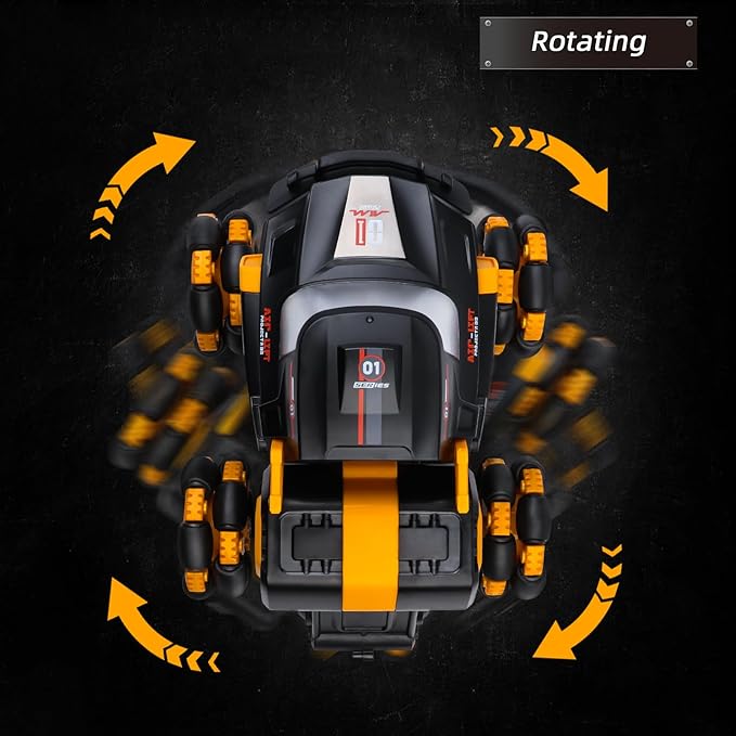 Transform Remote Control Car 1:16 Scale Transforming Remote Control Cars Toy for Kids 2.4Ghz 360° Rotating RC Stunt Rc for Boys Stunt Toy Car for Kids Age 3-5 5-7 4-6 6-8 8-12