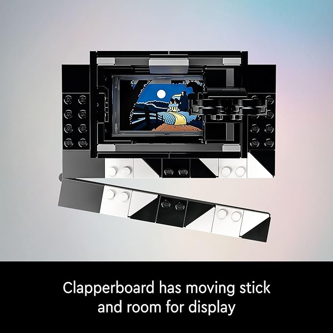 LEGO Disney Walt Disney Tribute Camera, Disney Fan Building Set, Celebrate Disney with a Collectible Piece Perfect for Play and Display, Makes a Fun Gift for Adult Builders and Fans, 43230