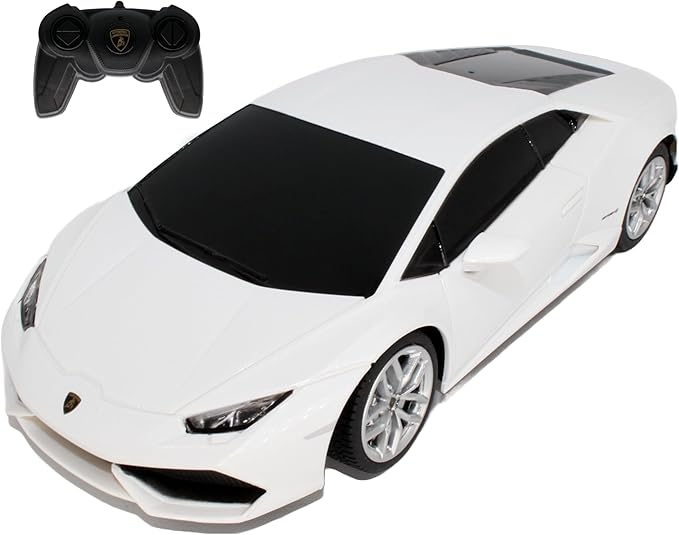 PowerTRC Remote Control Car Electric Licensed Lambo Huracan with 2.4Ghz | 1:24 Scale Radio RC Super Sport Racing Hobby Model Toy for Boys, Girls, and Adults | Perfect Birthday Idea Gift