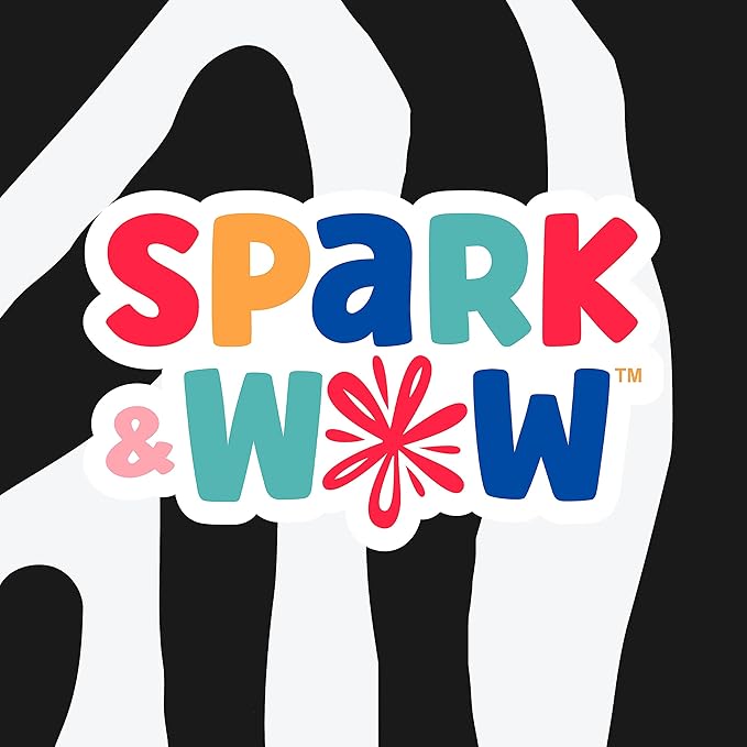 SPARK & WOW Zebra Activity Wall Panel | Ages 18m+ | Montessori Sensory Wall Toy | Nesting Shape Activity | Busy Board | Toddler Room Decor