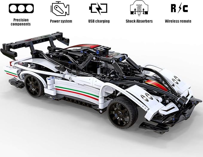 STEM Buidling Toys for 6 7 8 9 10 11 12 + Year Old Boys Girls Gifts Remote Control Car Toy Building Sets RC Race Model Cars Building Kits,Learning Toys Best Birthday for Kids (457PCS)