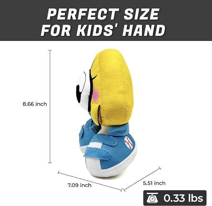 Baby Bill Cipher Plush Toy – Cute Gravity Falls Plushies, Soft Stuffed Animal Doll Pillow, Gift Merch for Kids, Boys, Girls, and Game Fans for Kids Boys Girls