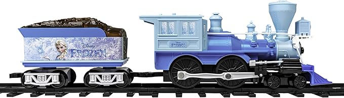 Lionel Disney's Frozen Ready-to-Play Set, Battery-Powered Model Train Set with Remote