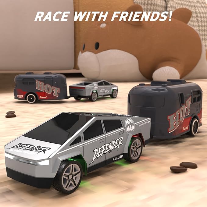 RC Car 1:64 Remote Control Car Model Remote Control Car with 2.4GHz Three-Speed Control Mode