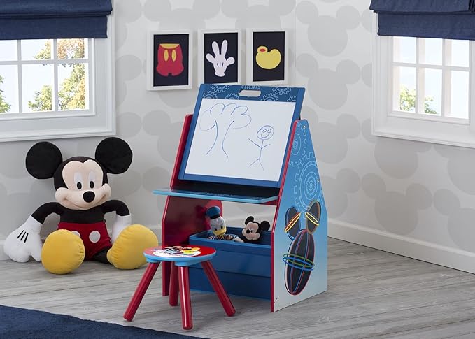 Delta Children Easel and Play Station, Disney Mickey Mouse