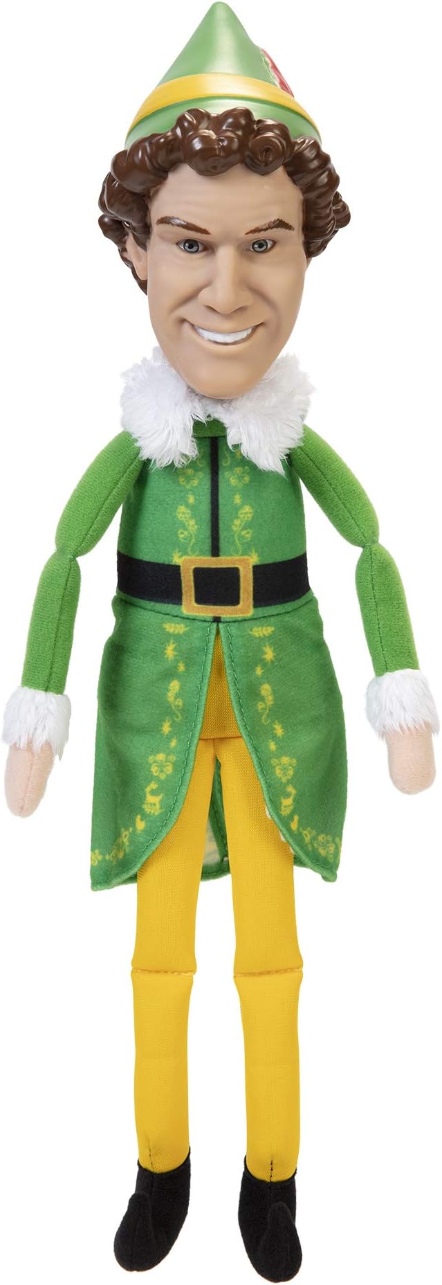 Jakks Holiday Elf Buddy The Elf Talking Plush with 15 Phrases Approximately 12-Inches in Height