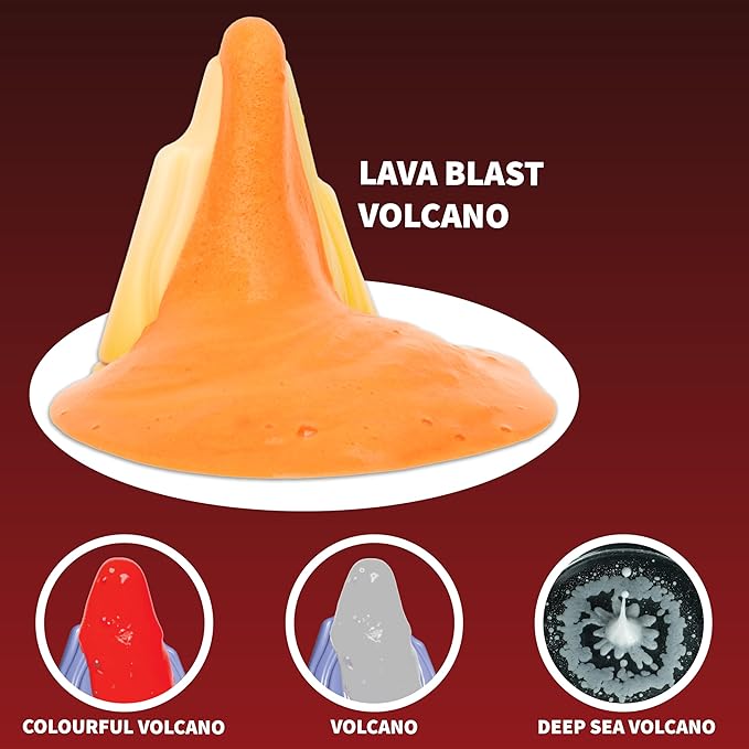 Butterfly Edufields Volcano Science Kit | STEM Education | Erupting Volcano Science Kit for Kids | Easter Gifts for Kids | Learning & Education Toys | Fun Gift for Boys & Girls | Science Experiments