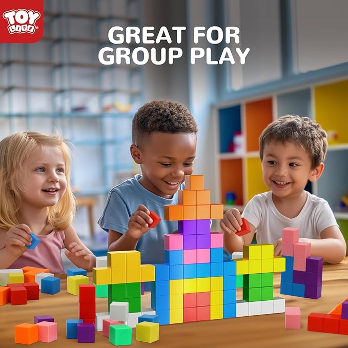 TOY Life Magnetic Building Blocks for Toddlers Ages 3-5 and Kids 4-8 - STEM Learning Preschool Building Toys