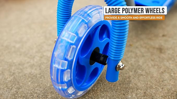 Razor Jr. Lil’ Kick – 3-Wheel Kick Scooter for Younger Children (Ages 3+), Max Rider Weight 44 lb (20 kg)