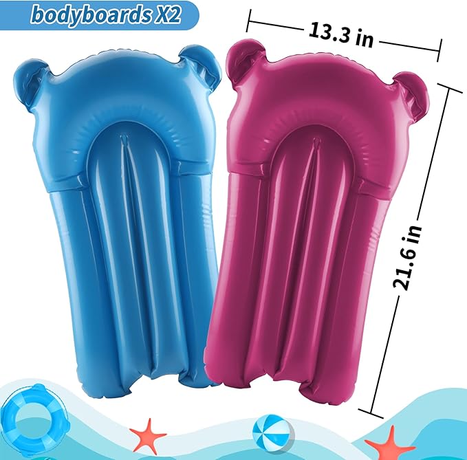 VEEST 33 FT Extra Long Water Slides for Kids Adults, Giant Double Lawn Water Slip Heavy Duty with 2 Bodyboards, Summer Water Slides Toys with Crash Pad for Backyard Outdoor